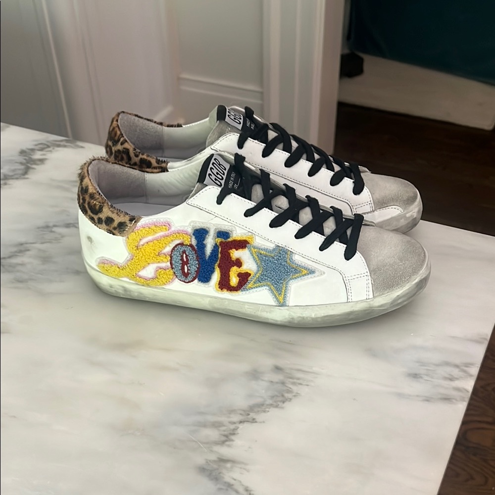 Golden Goose Women's Sneakers with Multicolor Design